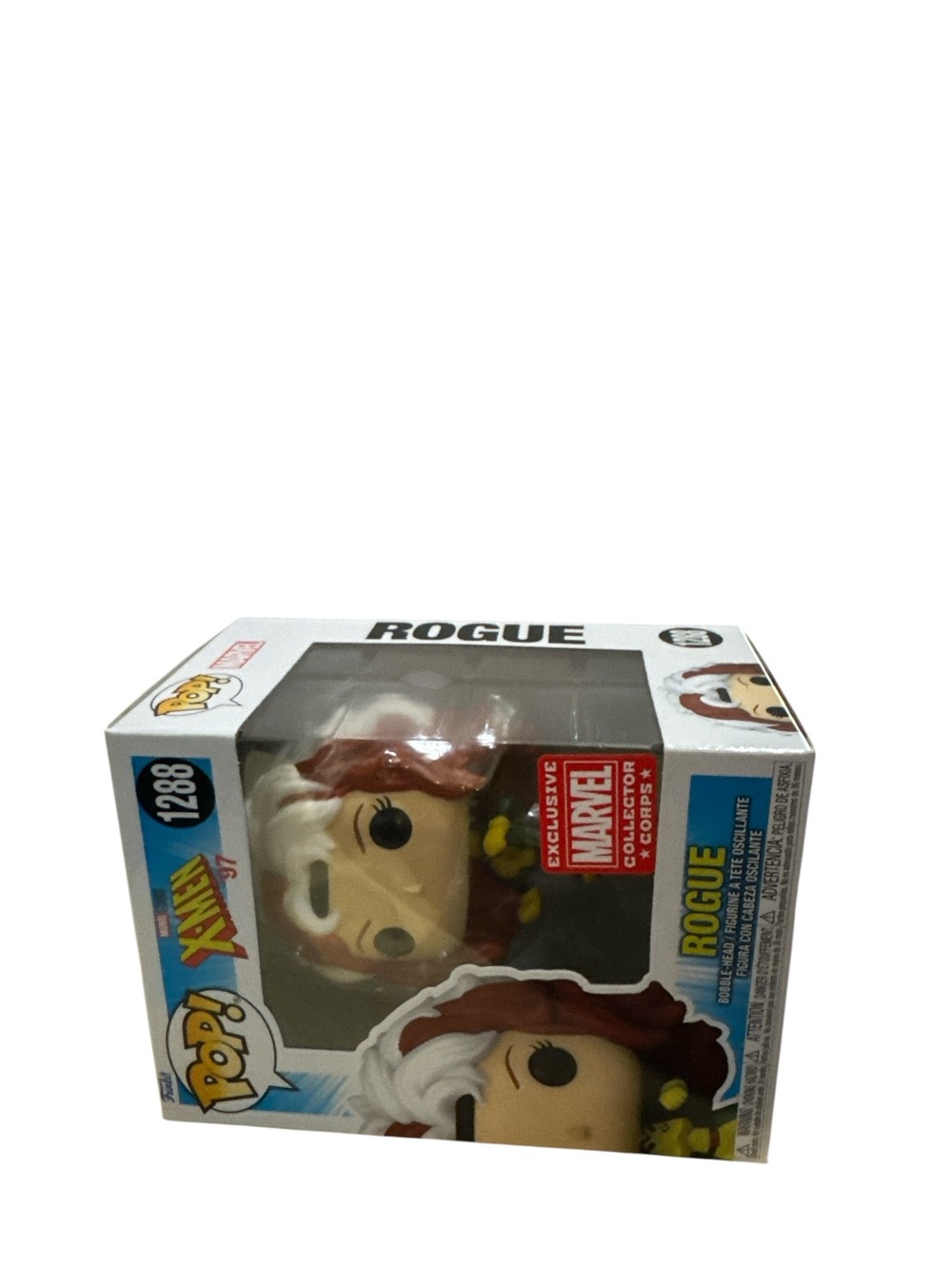 Funko X-Men Rogue Yellow & Green Vinyl Pop! Figure #1288 (Marvel Exclusive) - Picture 8 of 10